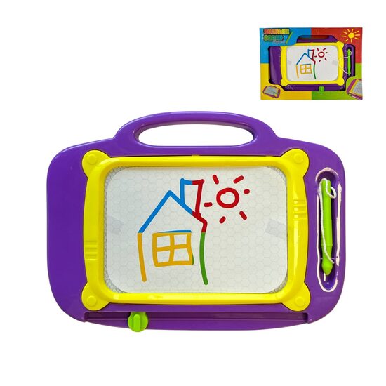 Magnētiskā tāfele 25x18.5x2cm, violēta